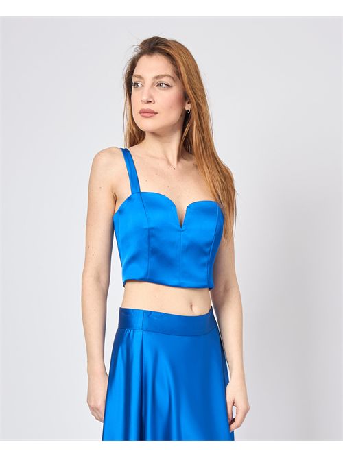 Haut en satin à décolleté en cur Valentina Rio VALENTINA RIO | V2489544